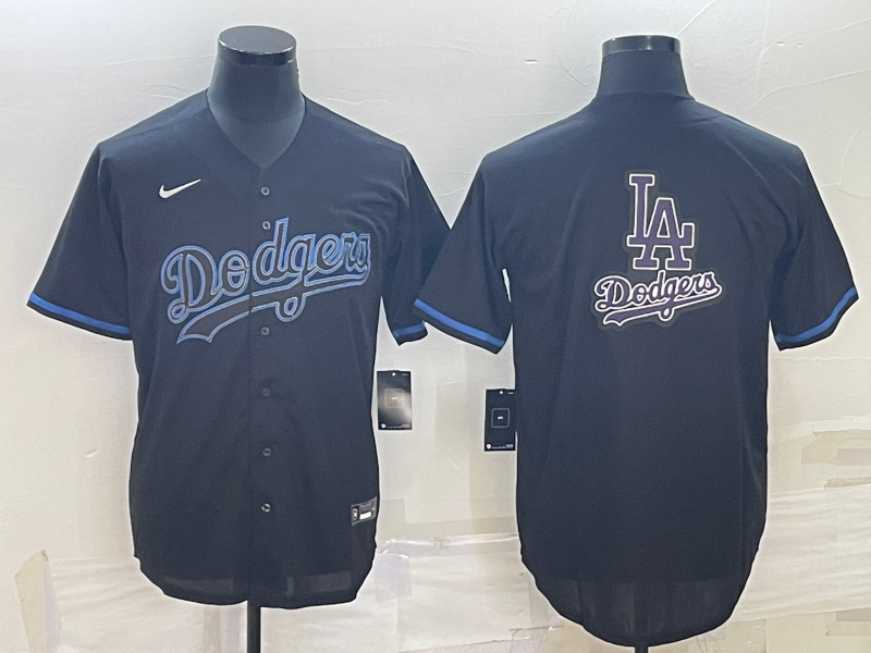 Men's Los Angeles Dodgers Jersey Black